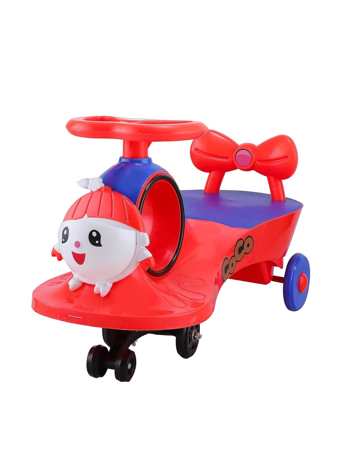 Coco Rider Drift Magic Swing Car for Kids & Baby, Twister Magic Ride on Car with Scratchfree PU Wheels, Push Ride on Magic Swing Car for Kids 3+ Years, Capacity Upto 125 KG - Image 3