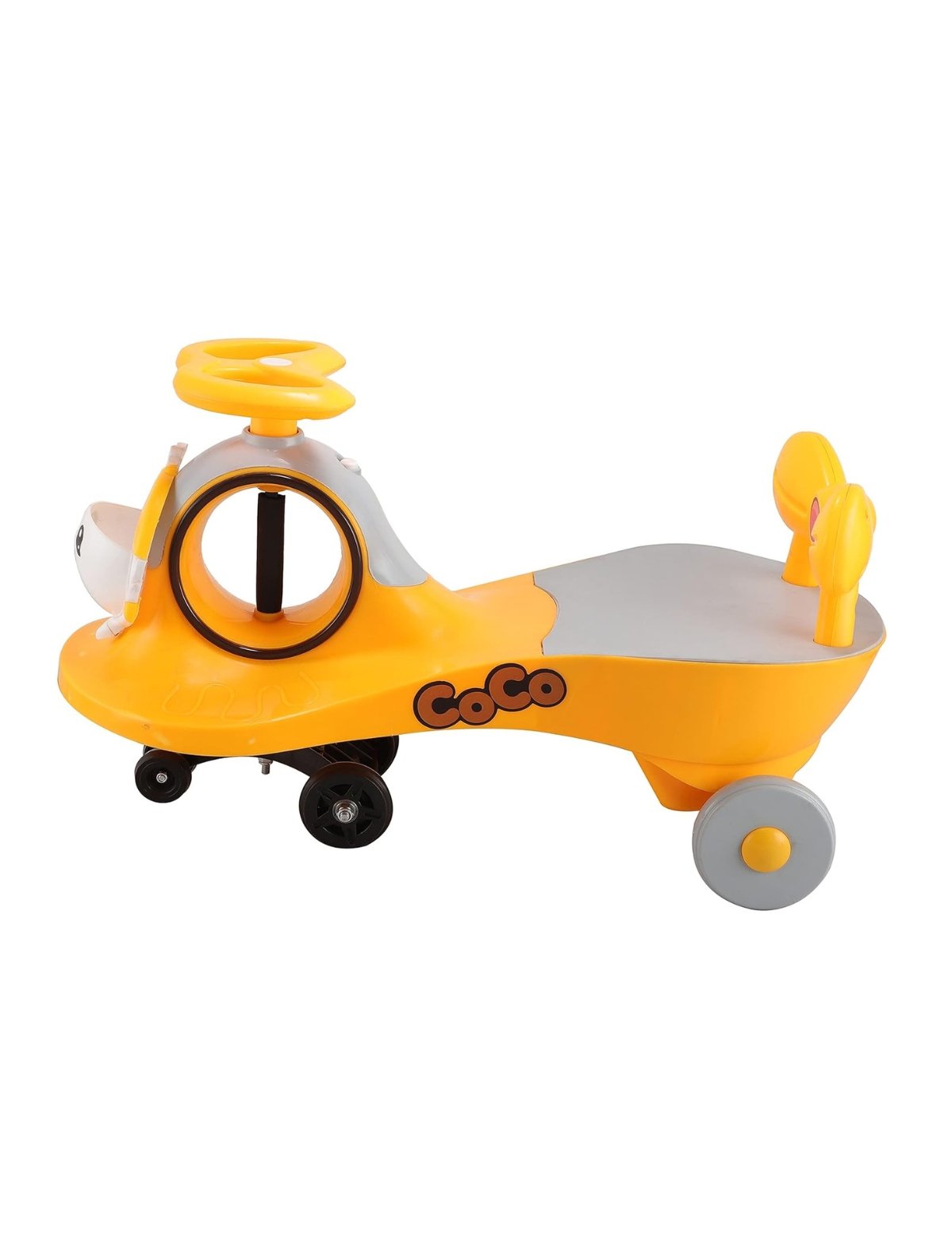 Coco Rider Drift Magic Swing Car for Kids & Baby, Twister Magic Ride on Car with Scratchfree PU Wheels, Push Ride on Magic Swing Car for Kids 3+ Years, Capacity Upto 125 KG - Image 6