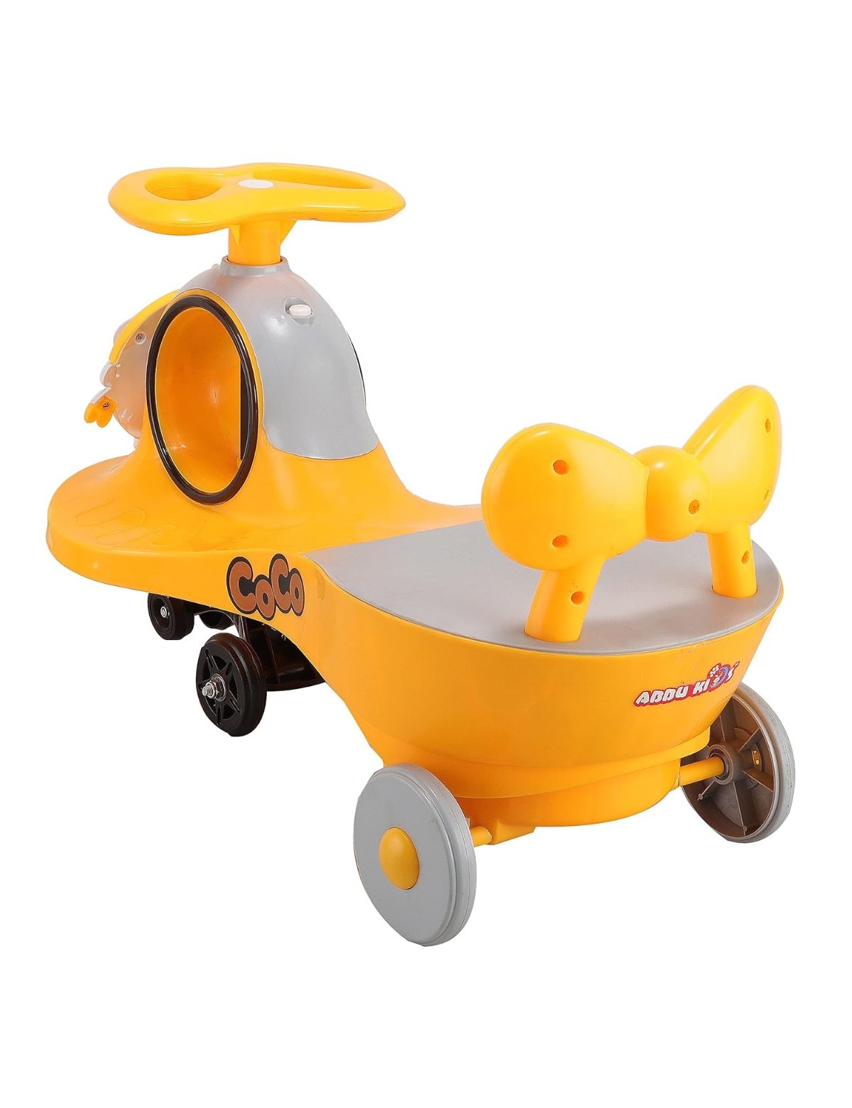 Coco Rider Drift Magic Swing Car for Kids & Baby, Twister Magic Ride on Car with Scratchfree PU Wheels, Push Ride on Magic Swing Car for Kids 3+ Years, Capacity Upto 125 KG - Image 8