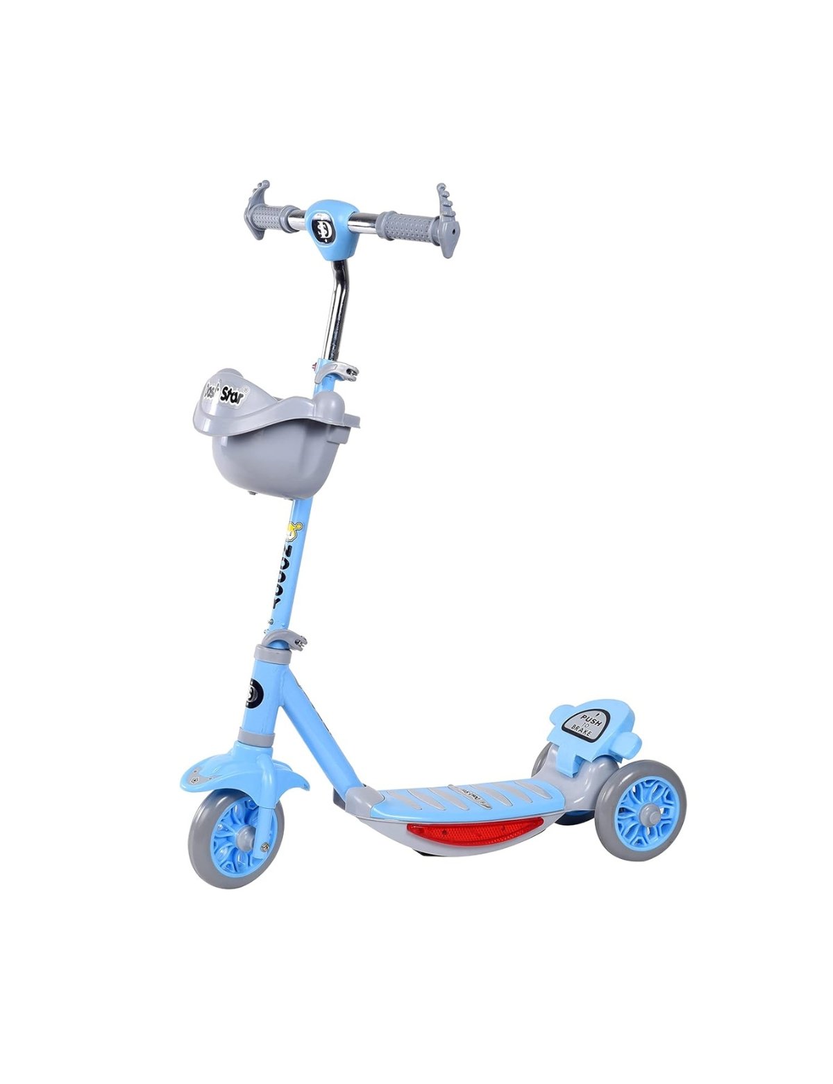 Dash Star Kids Noddy Scooter With Light And Music Ride On