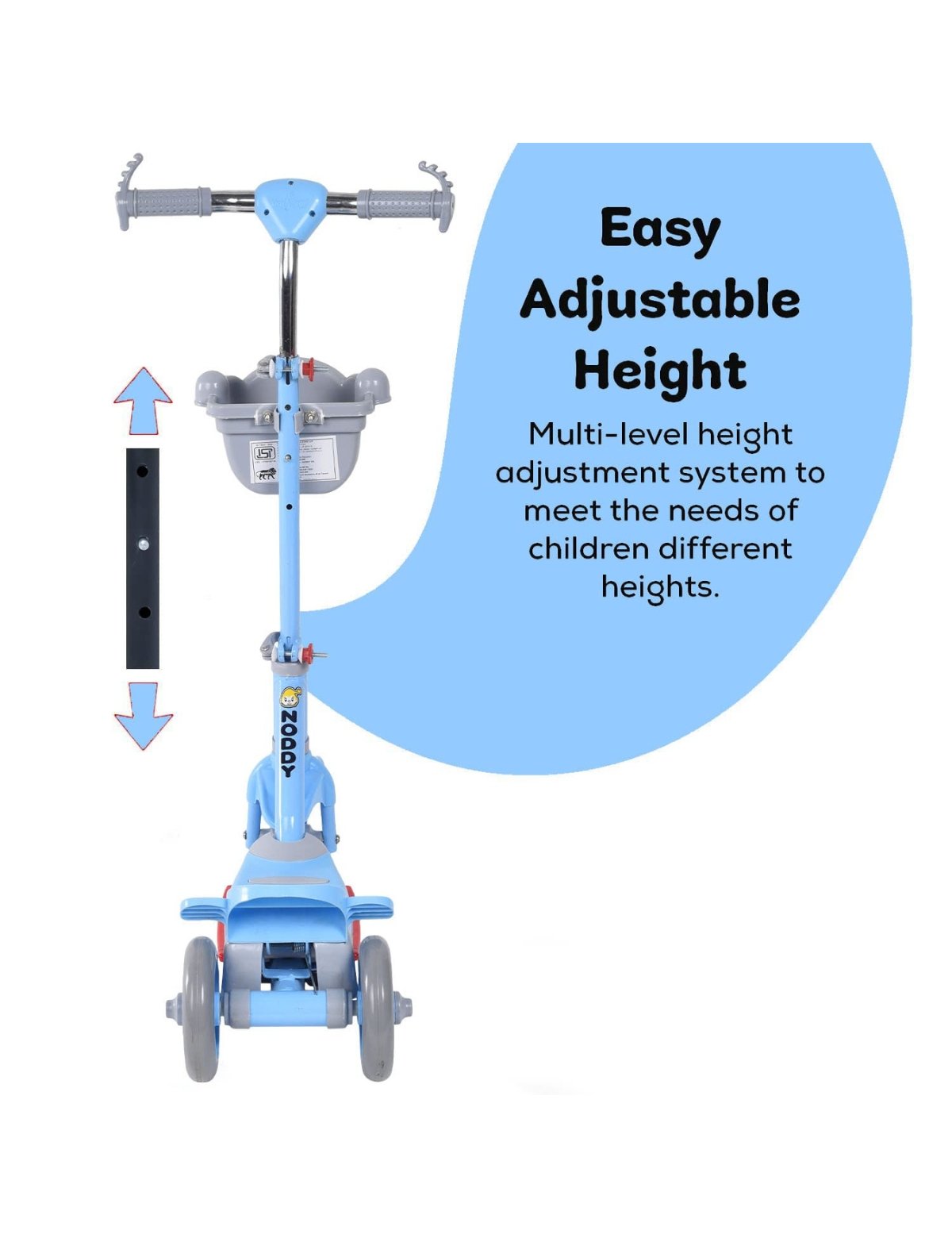 Dash Star Kids Noddy Scooter With Light And Music Ride On - Image 9