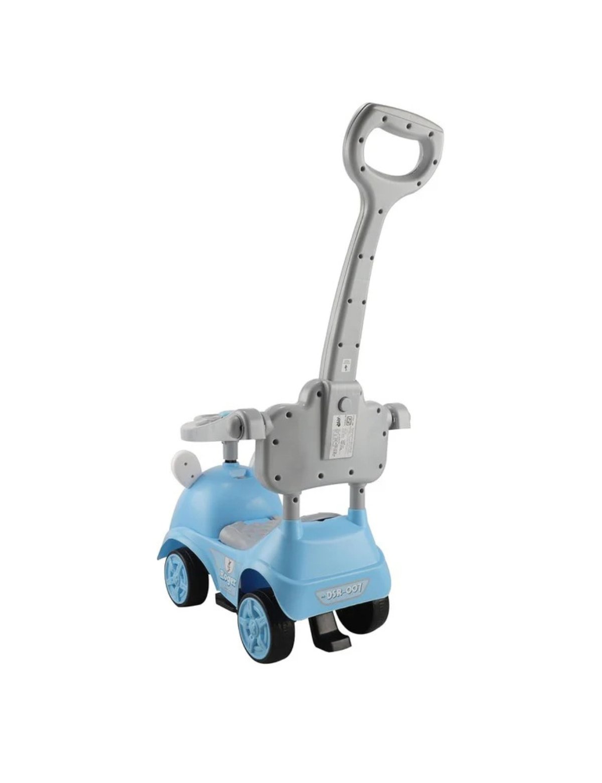 Dash Star Roger Ride On Push Musical Baby Car With Protective Arm Rest And Parent Handle Rideons & Wagons Non Battery Operated Ride On - Image 7