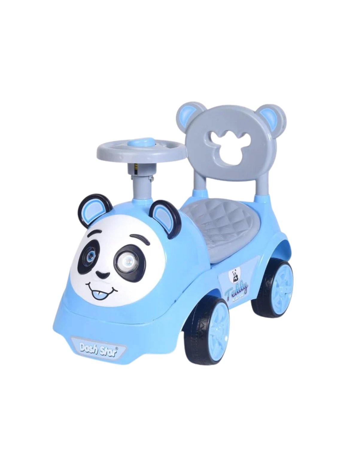 Teddy DX Dash Star Kids Ride On Car Toy with Music, Sound, Lights and Backrest Seat Rideons & Wagons Non Battery Operated Ride