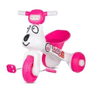Dash Teddy Foldable Tricycle for boy and Girl 1 to 3 Years with Music and Light
