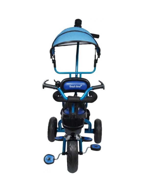 Dash Star Hexa Super Tricycle for Kids Smart Plug & Play with Canopy, Storage Basket Hexa Tricycle - Image 3