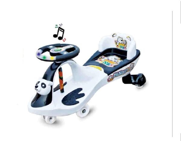 Panda Car Ride On- Multicolor