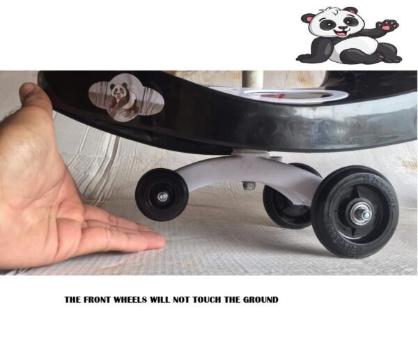 Panda Car Ride On- Multicolor - Image 4