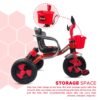 Dash Stinger Tricycle for Kids, Baby Cycle, Kids Cycle, Tricycle for Kids for 3 Years to 5 Years with Storage Basket and Sipper (Capacity 25kg  ) - Image 3